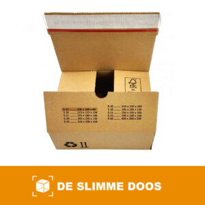 EC15 - Doos met automatische bodem veiligheidsslot 230 x 160 x 80 mm