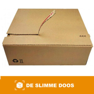 EC50 - Doos met automatische bodem veiligheidsslot 345 x 256 x 130