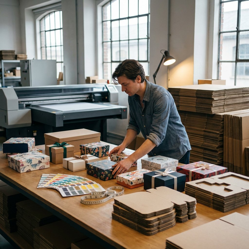 Geschenkdozen bedrukken