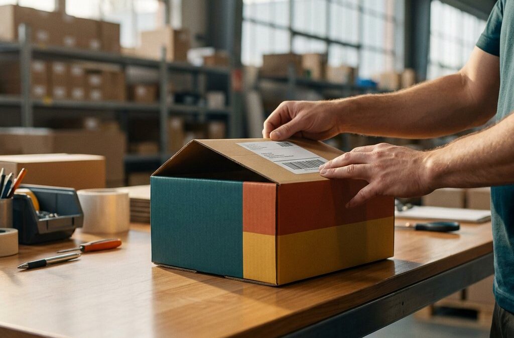 Brand identity op verpakking